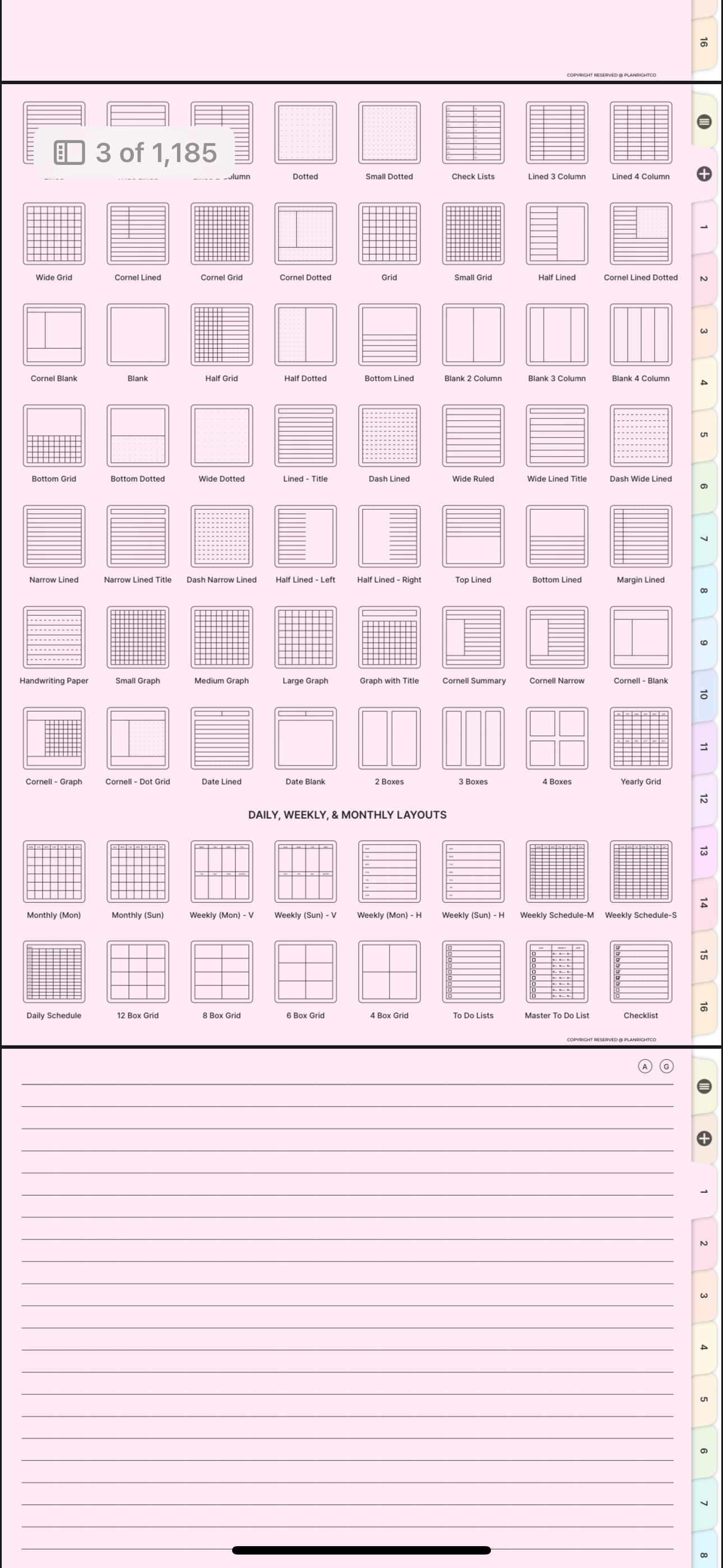 Standard Digital notebook for my girlie’s in school 📓🗒️